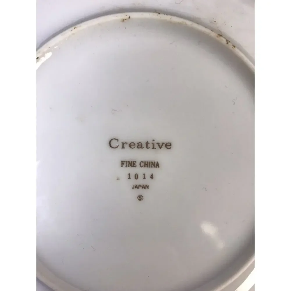 Vintage Creative Fine China 6.5